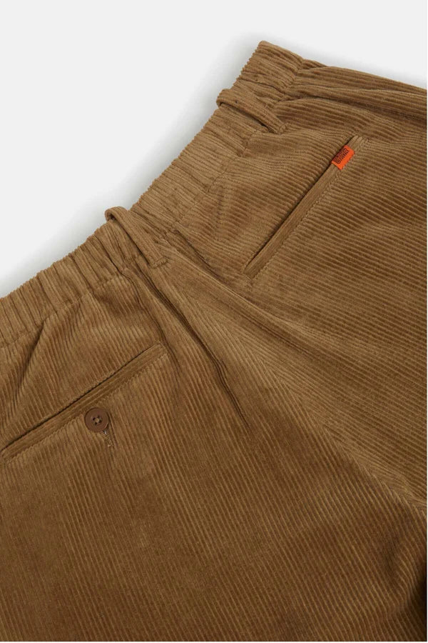 Universal Overall Corduroy Tuck Tapered Beige