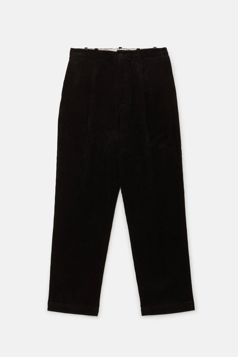 Universal Overall Corduroy Tuck Tapered Brown