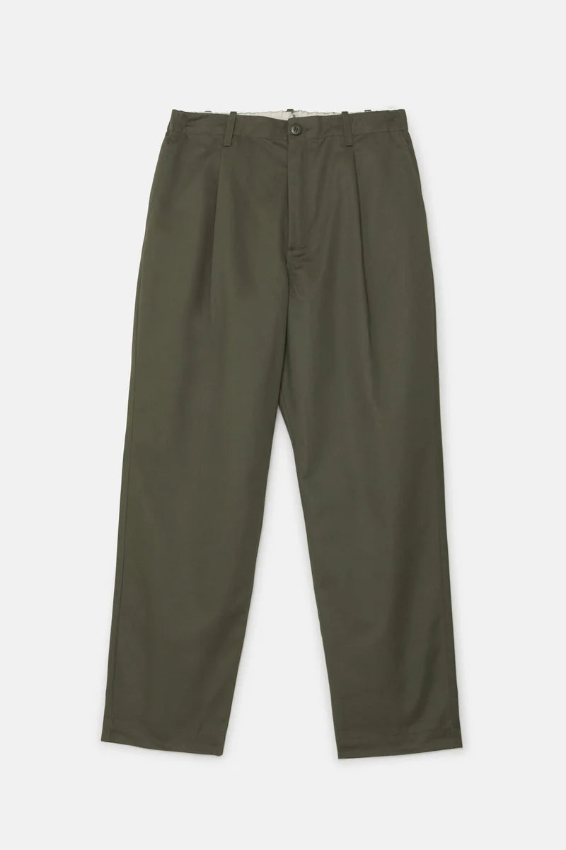 Universal Overall Twill Tuck Tapered D.Green