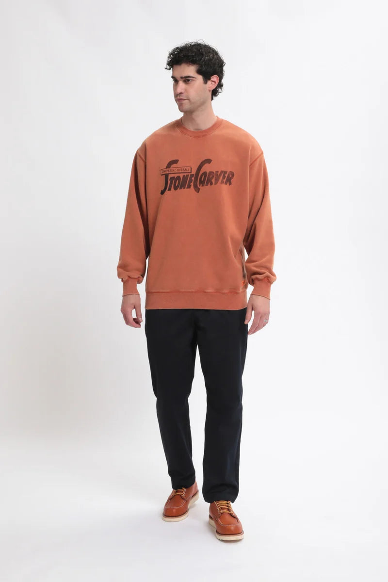 Universal Overall Twill Tuck Tapered Navy