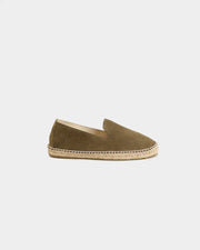 Manebì Suede Espadrilles Hamptons Olive