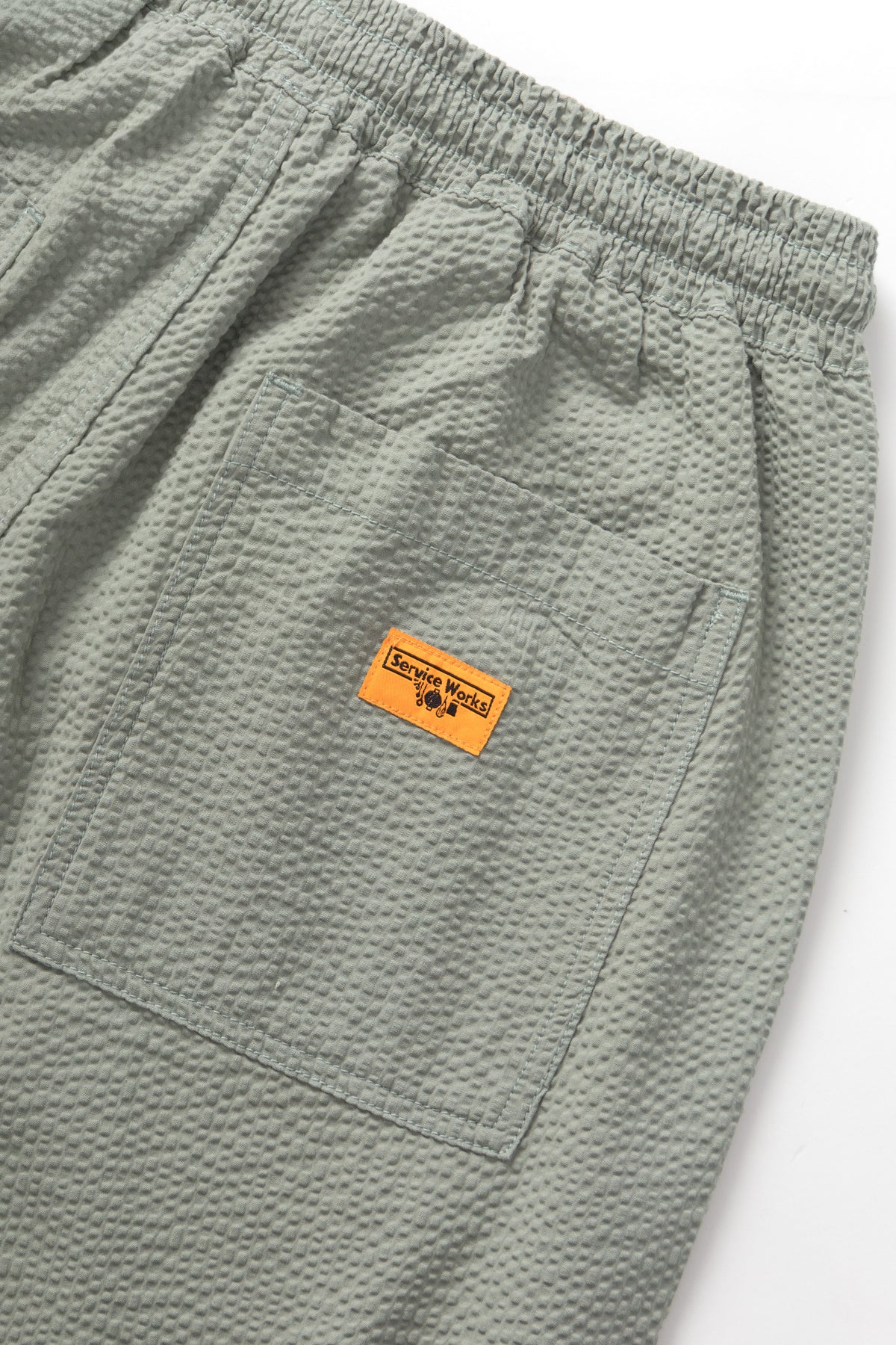 Service Works Seersucker Chef Pants Sage