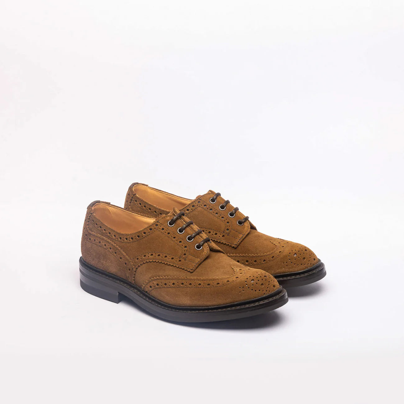 Tricker's Derby Snuff Repello Suede Brogues 5633/296