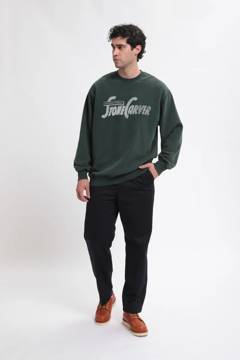 Universal Overall Stone Carver Chemical Sweat Olive
