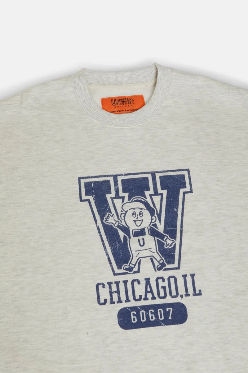 Universal Overall Windy Jr College Sweat Oatmeal