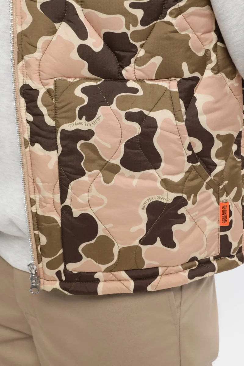 Universal Overall Quilt Vest BCamo