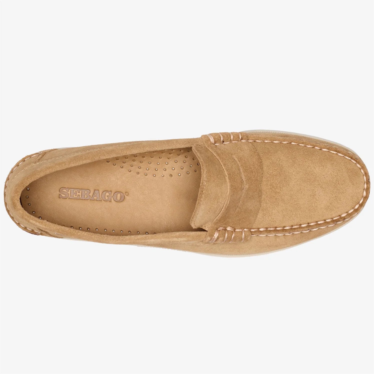 Sebago Docksides Dan Boat Flesh Out Beige Paint