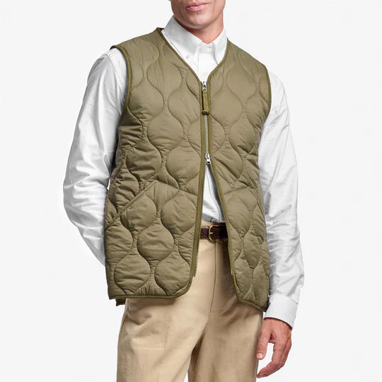 Sebago Gilet Plymouth Green Burnt