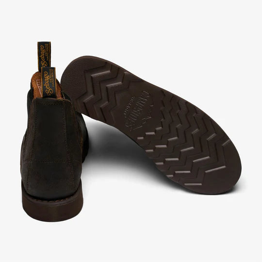 Sebago Yansa Suede Dk Brown/Brown Sea