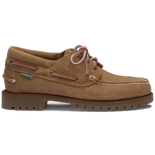 Sebago Acadia Suede Waxed Beige Camel