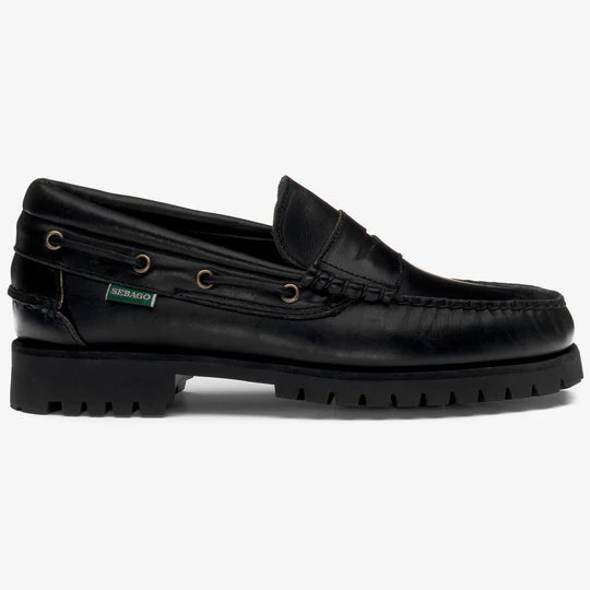 Sebago Acadia Mocassin Total Black