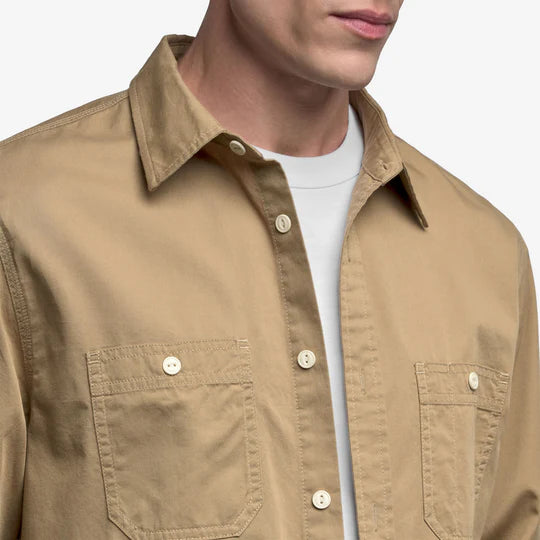Sebago Camicia Molunkus Beige Laurel