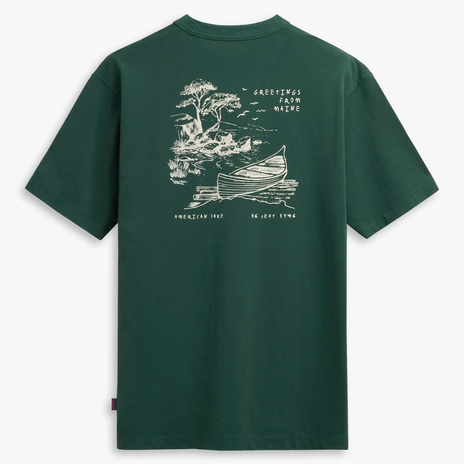 Sebago T-Shirt Wymanlake Green Bistro