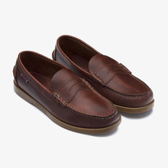 Sebago Docksides Dolphin Waxed Brown/Gum