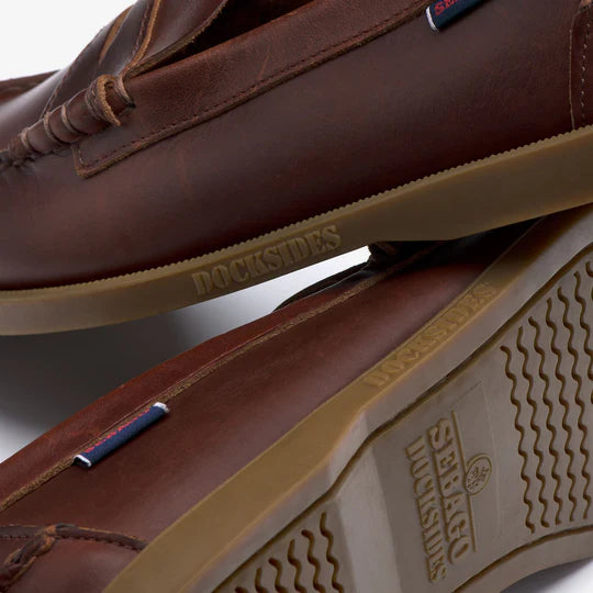 Sebago Docksides Dolphin Waxed Brown/Gum