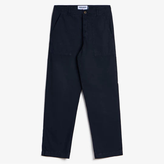 Sebago Fatigue Pant Ripstop Milton Blue Dk