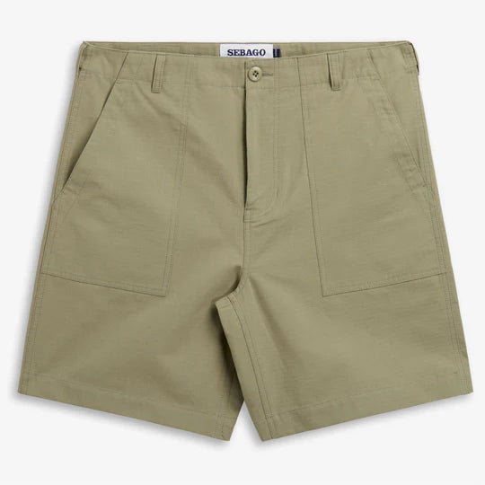 Sebago Milton SHort Green Fatigue
