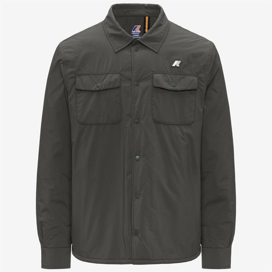 K-Way Umbert Plain Warm Green Blackish