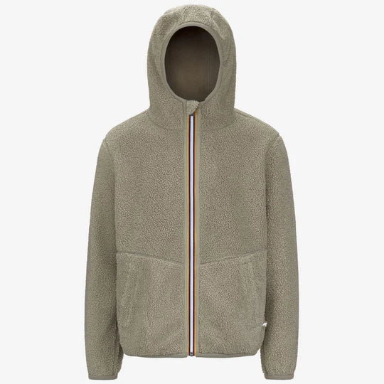 K-Way Jack Sherpa Polar Double Green Oak