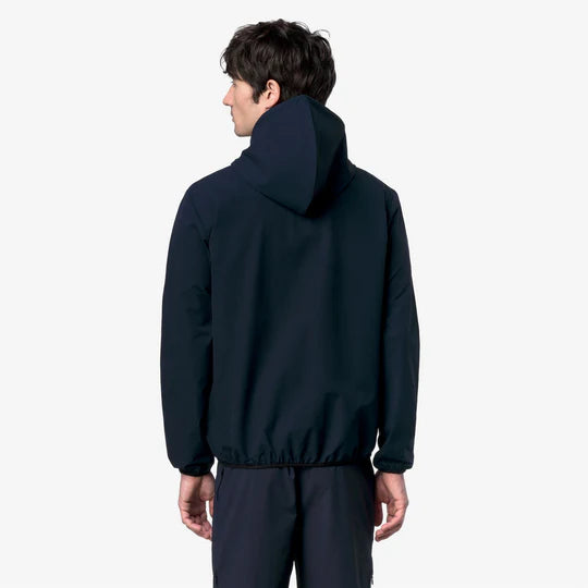 K-Way Umbert Journeer Travel Jacket Blue Depth