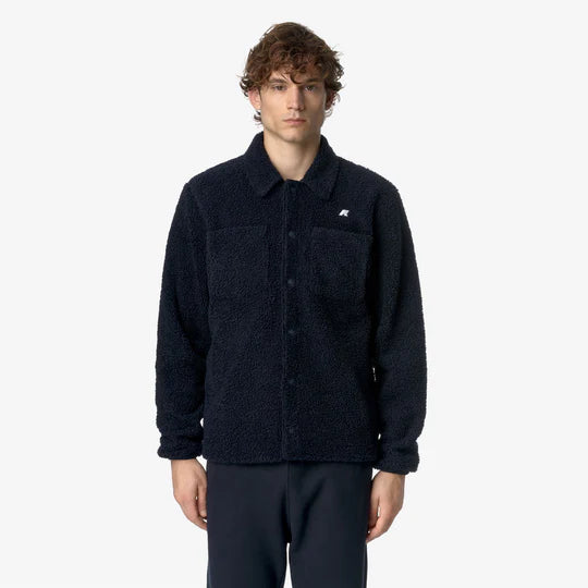 K-Way Cameron Sherpa Polar Blue Depth