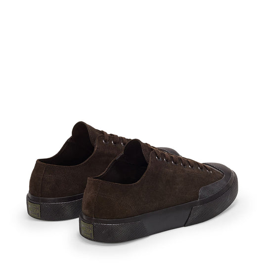 Superga 2432 Works Suede Flesh Out Full Brown Coffee