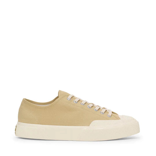 Superga Artifact 2432 Works Low Cut Cotton Canvas Beige/Off White