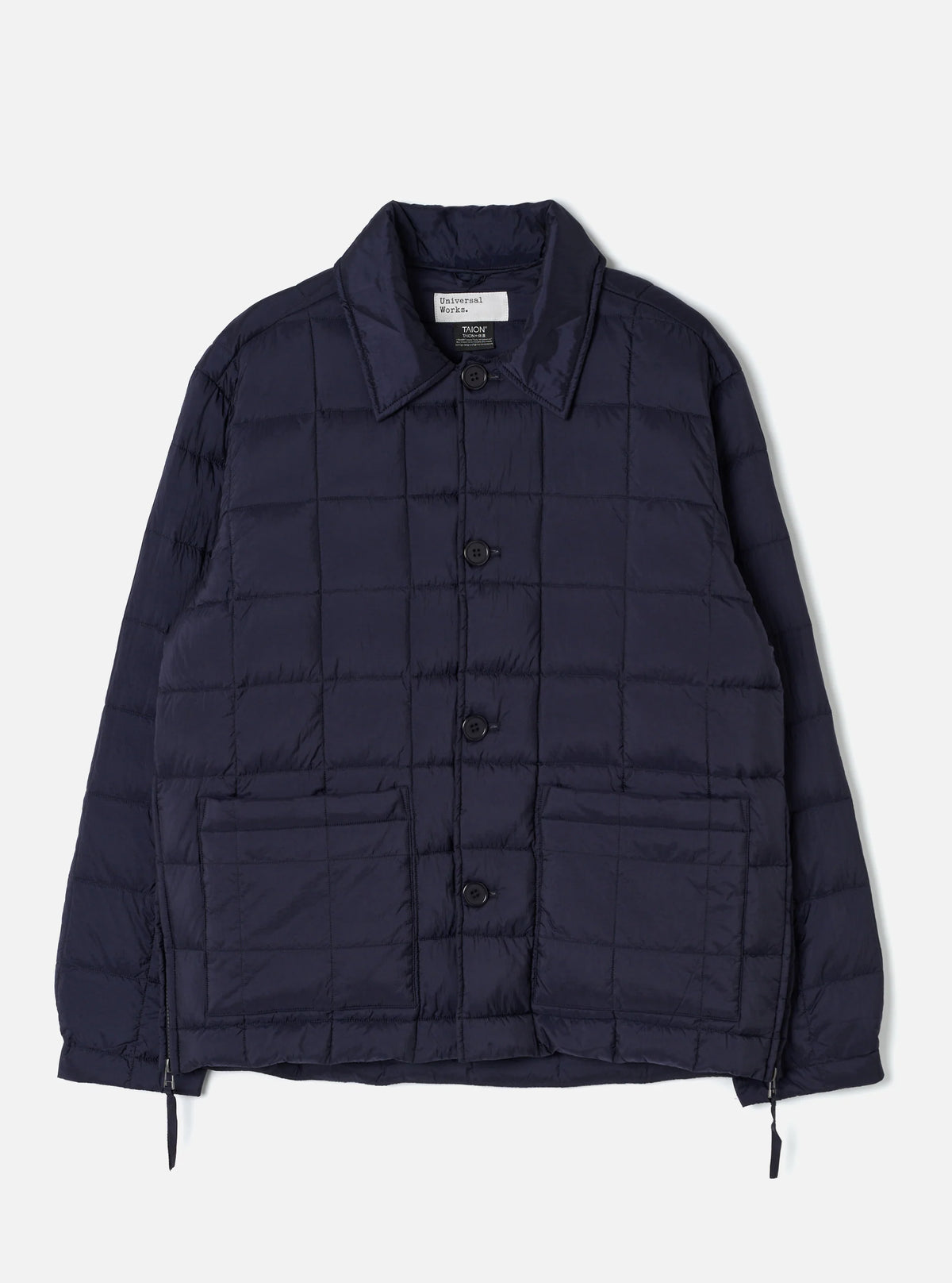 Taion x Universal Works Down Rams Jacket Navy