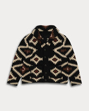 Fortela Walter Cardigan Navajo Black