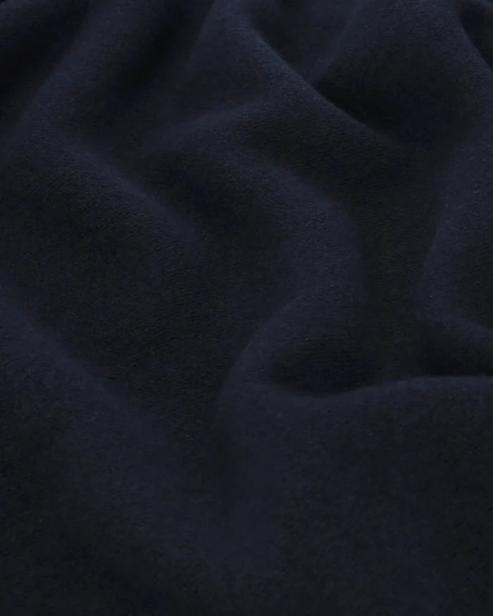 Fortela Yale Wool Half Zip Navy