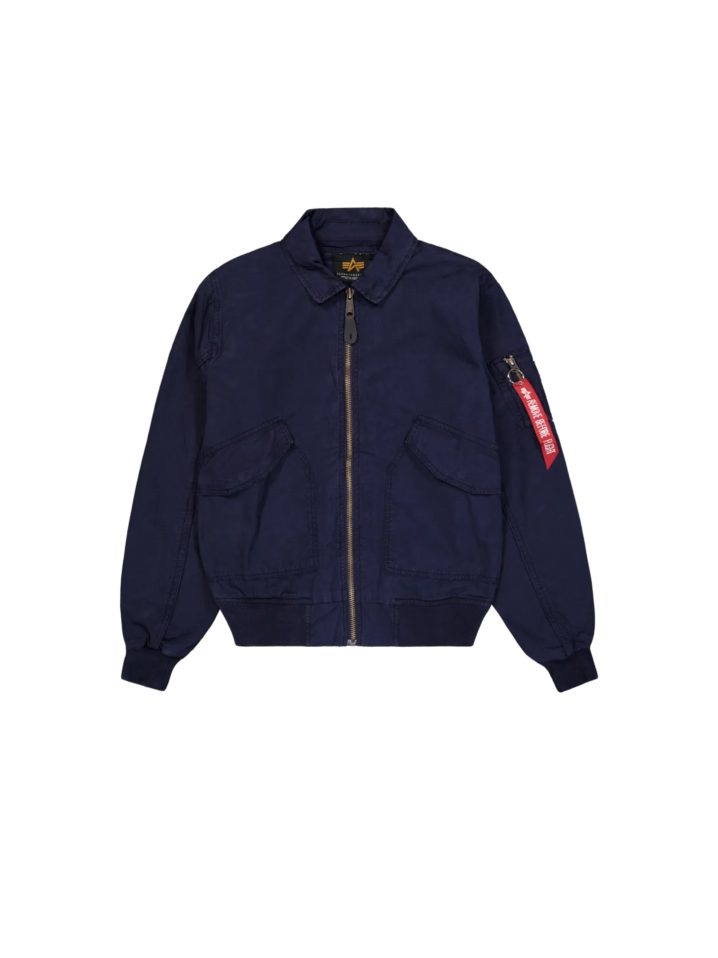Alpha Industries CWU-36/P Canvas Light Bomber Jacket Ultra Navy