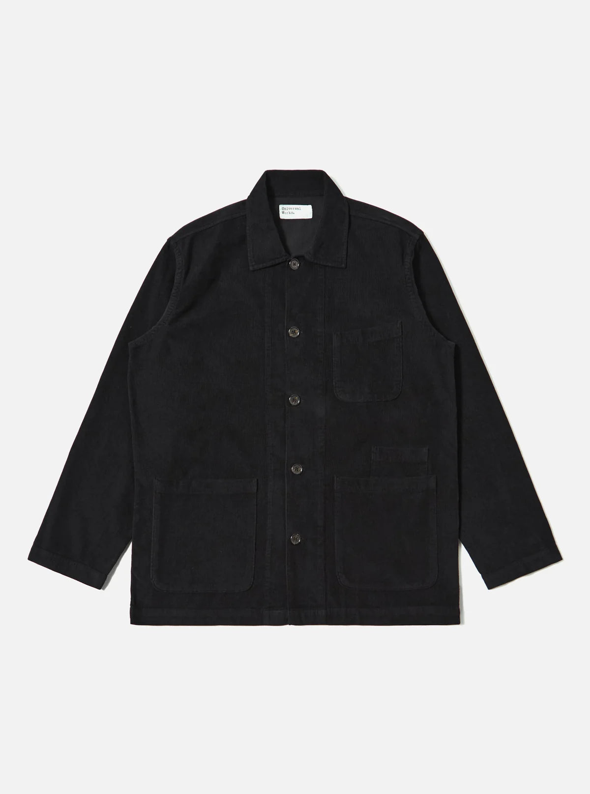 Universal Works Backers Overshirt Black