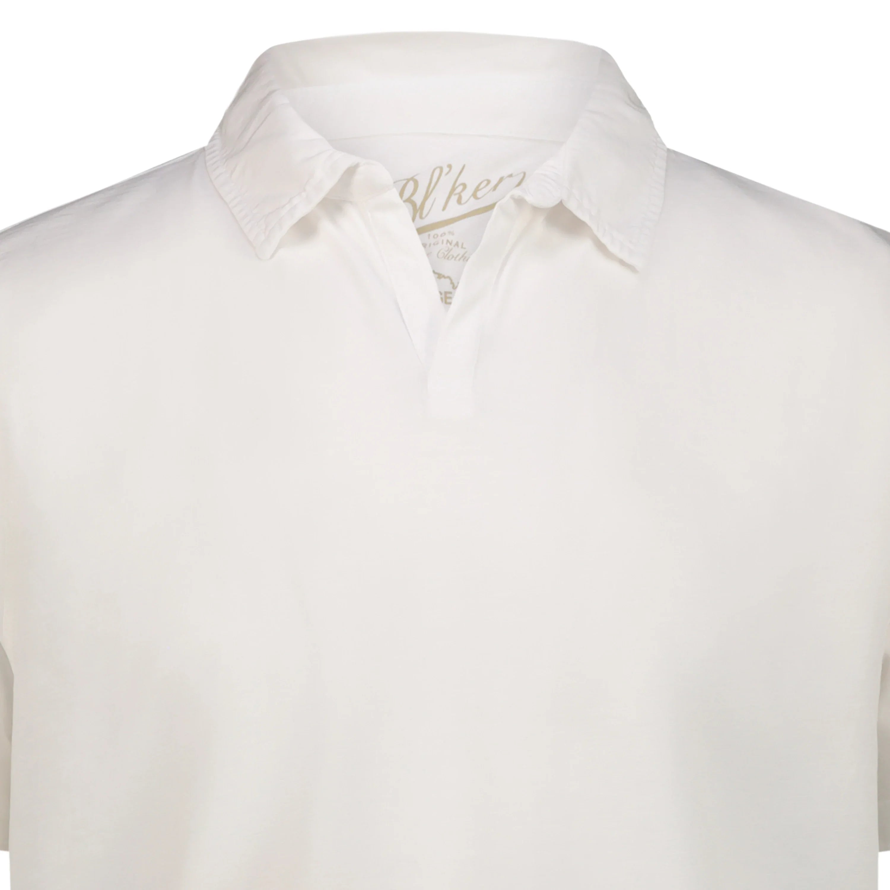 Blker Polo Long Island Fiammata 180 White