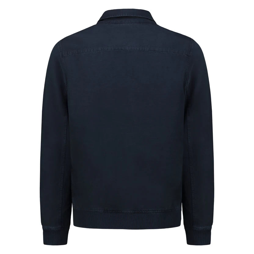 Blker Bomber Hamilton Lino/Cotone Navy