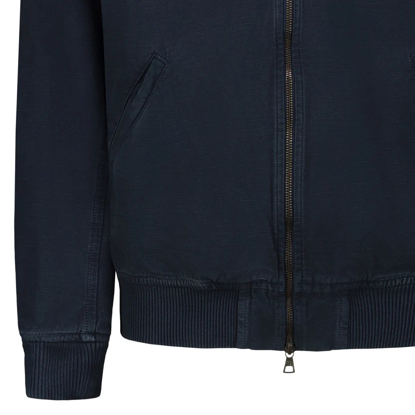 Blker Bomber Hamilton Lino/Cotone Navy