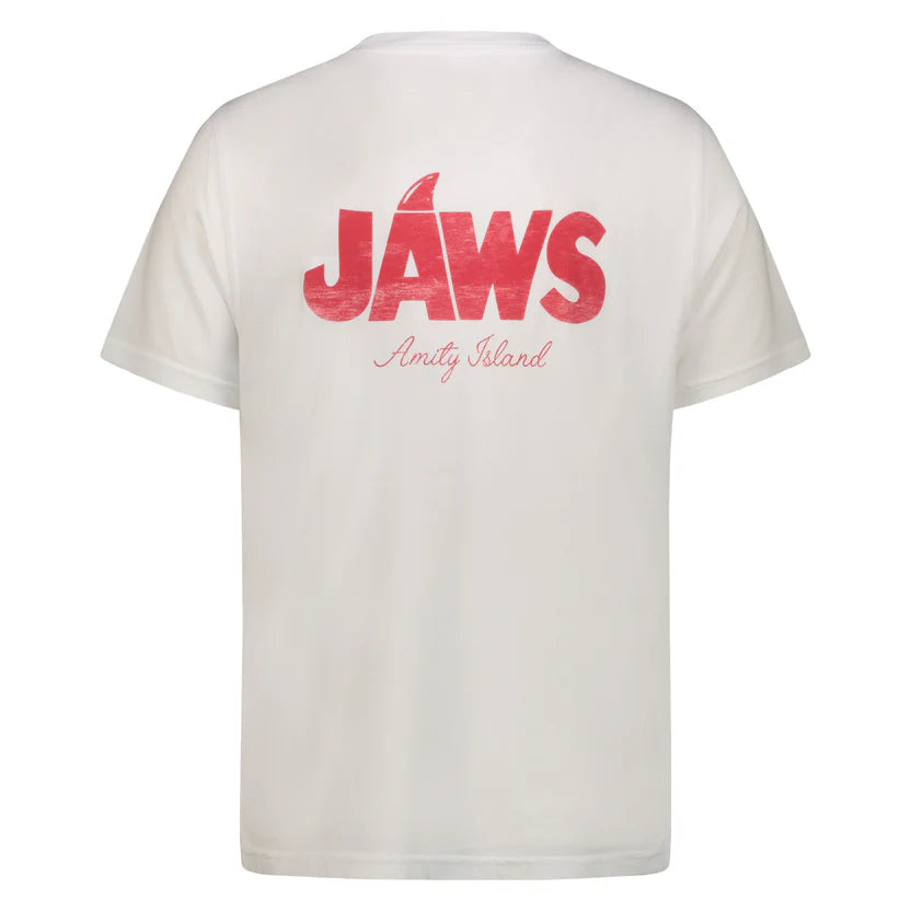Blker T-Shirt "Jaws" White