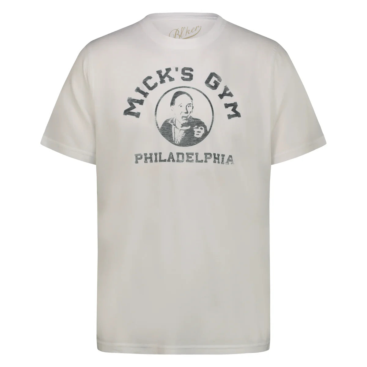 Blker T-Shirt "Mick's Gym" White