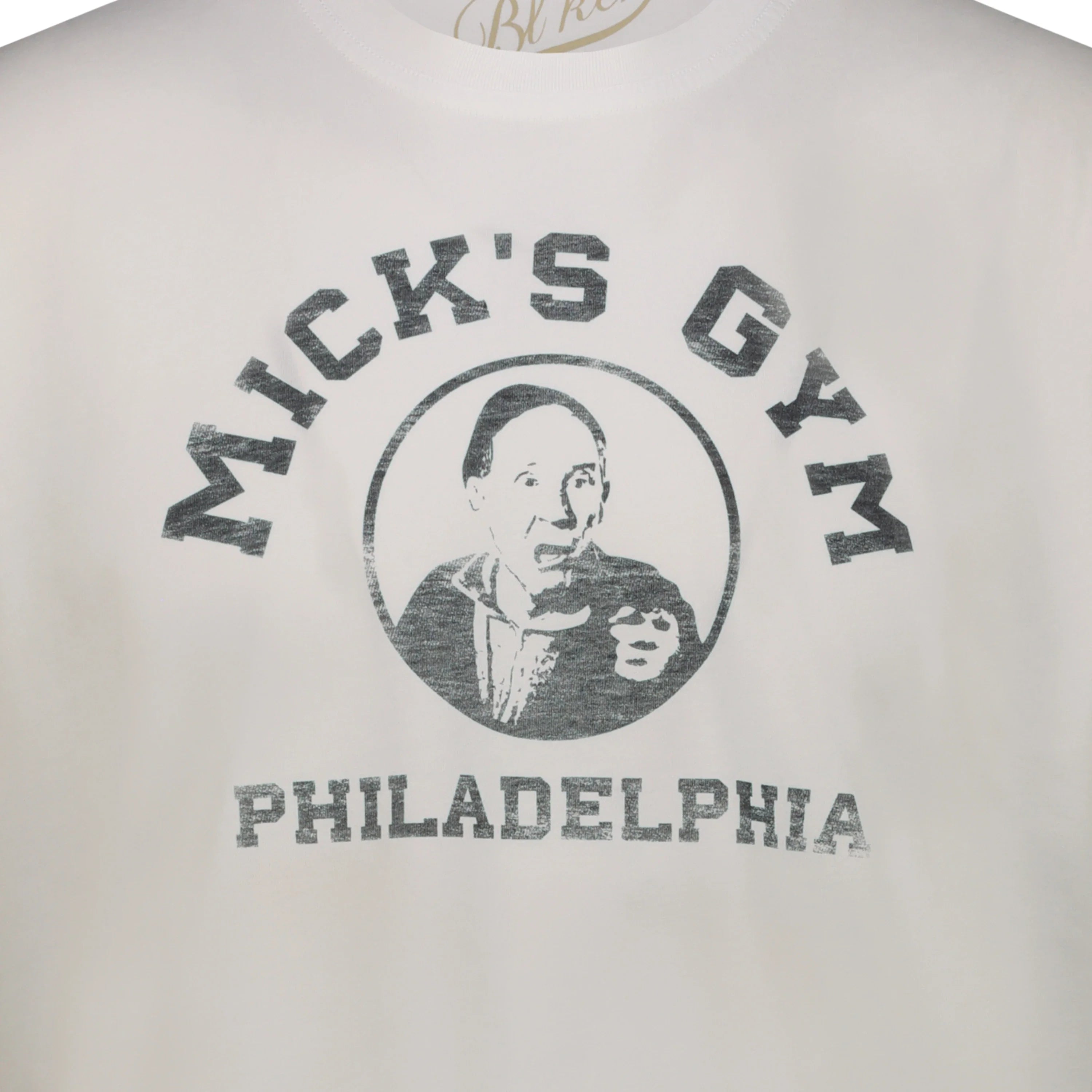 Blker T-Shirt "Mick's Gym" White