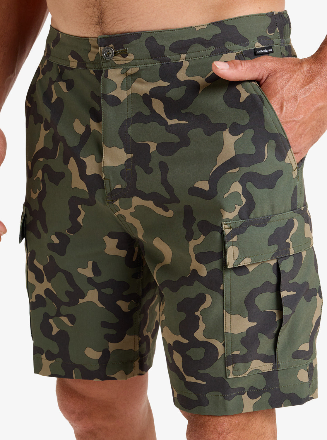 Quiksilver Half Jam Cargo Aloe Butancamo