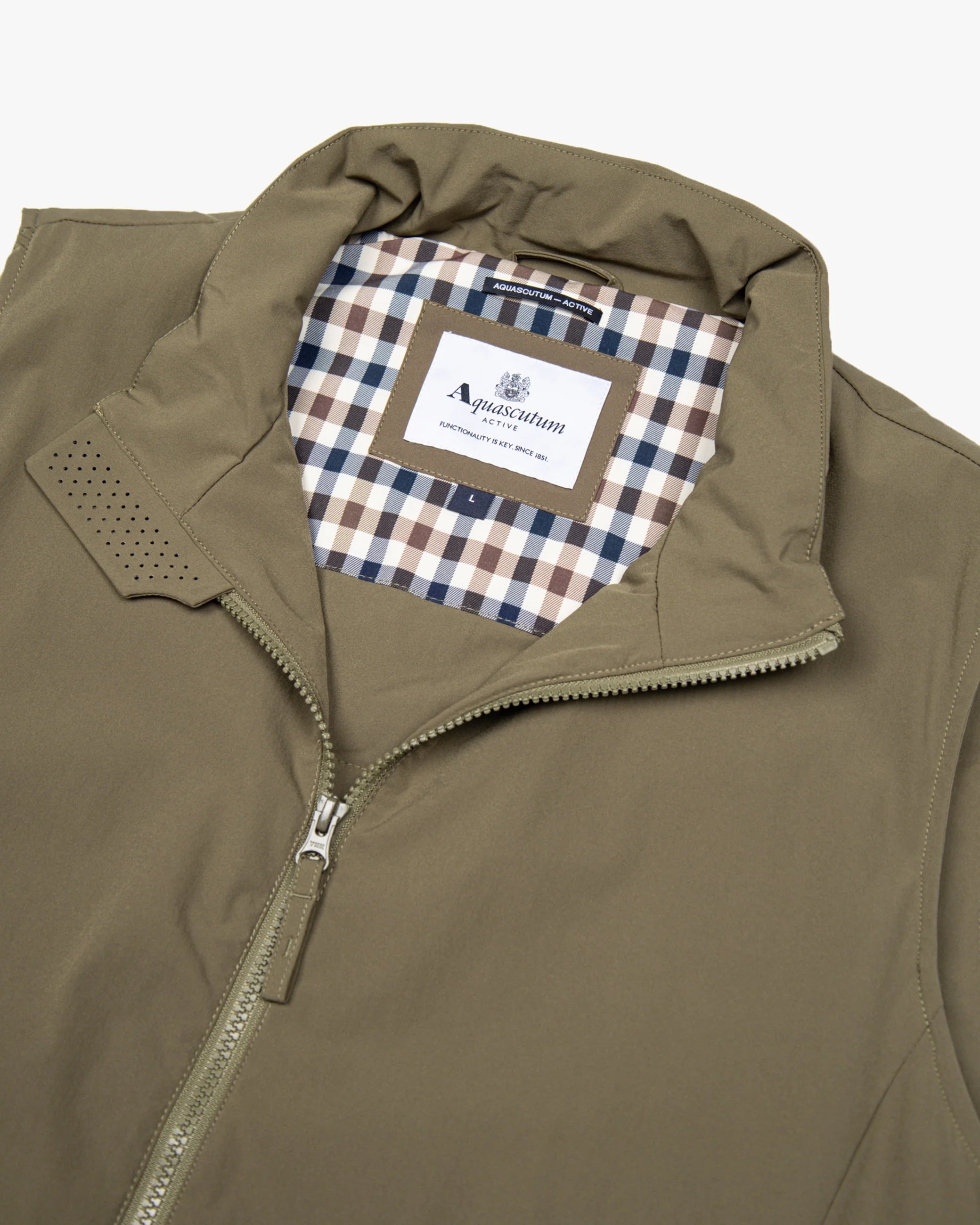 Aquascutum Active SP Vest Army Green