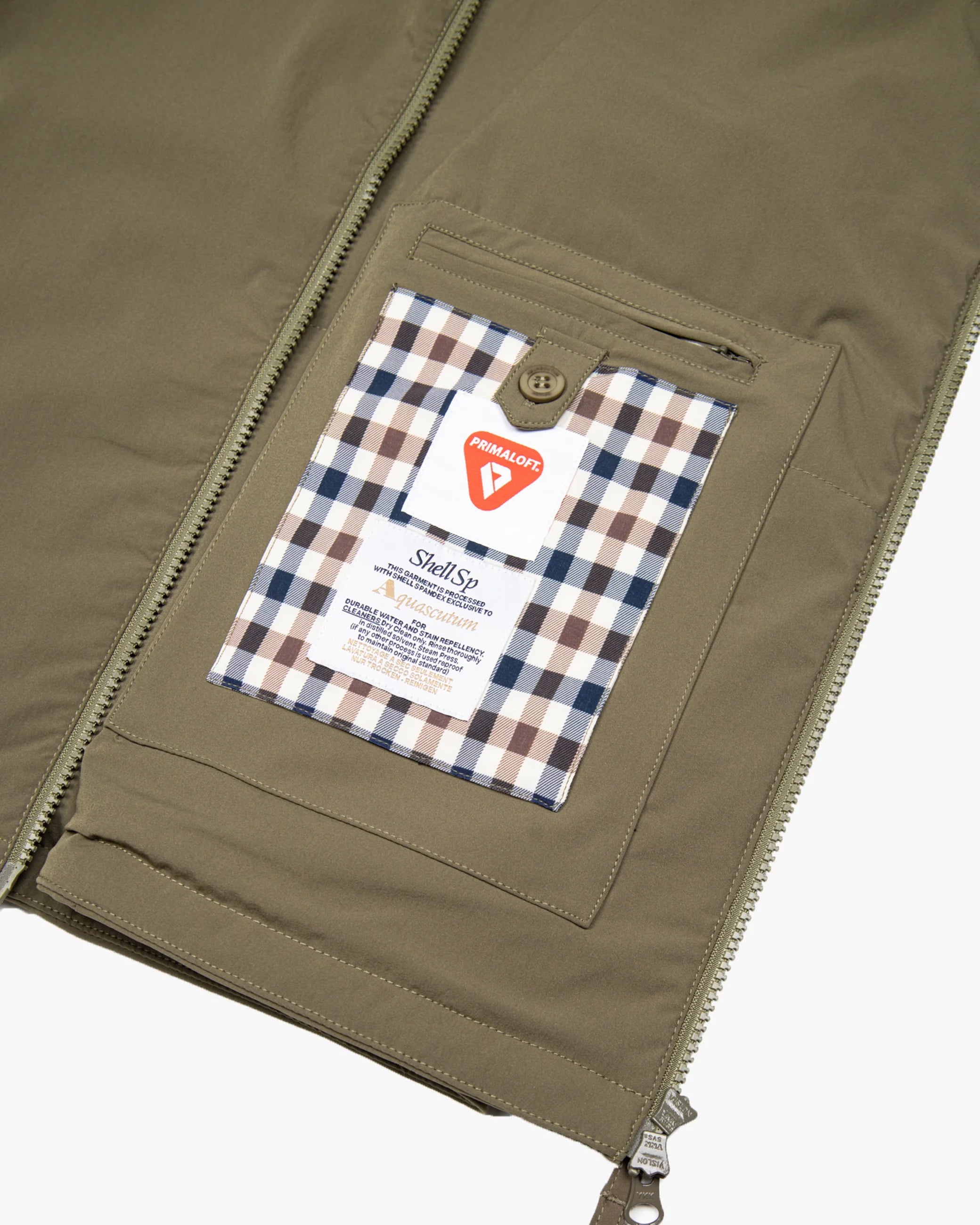 Aquascutum Active SP Vest Army Green