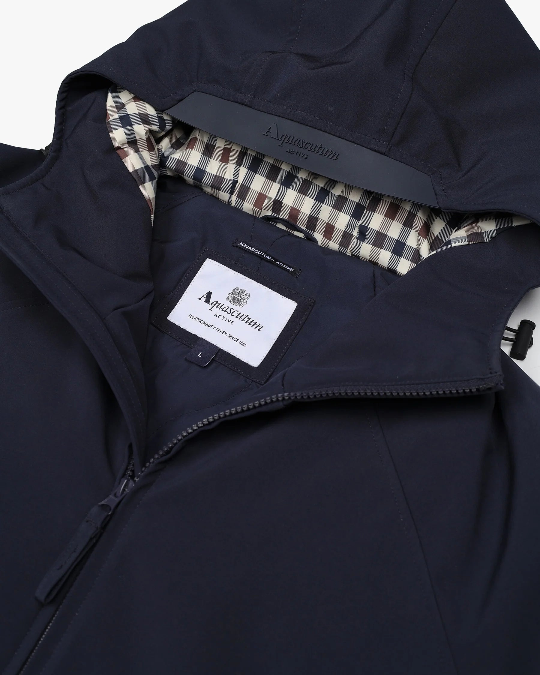 Aquascutum Active Soft Shell Mid Parka Navy