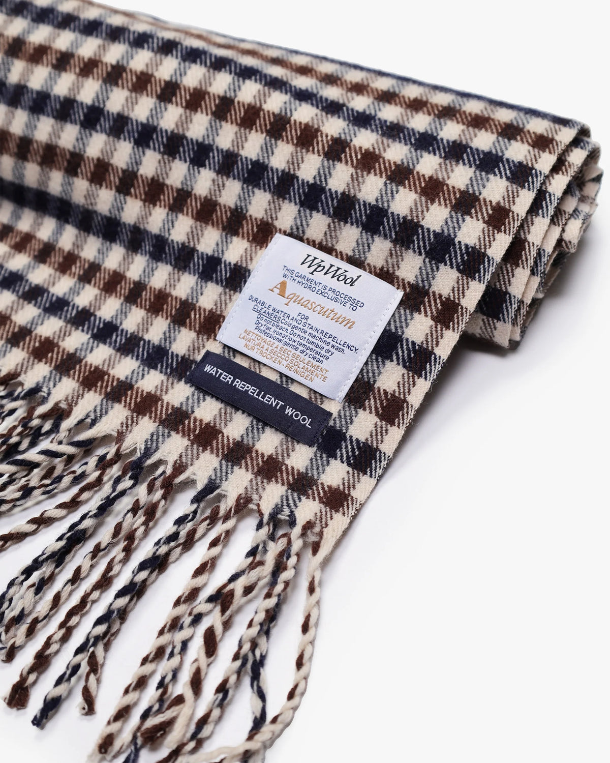 Aquascutum Active Wool Iconic Scarf Club Check
