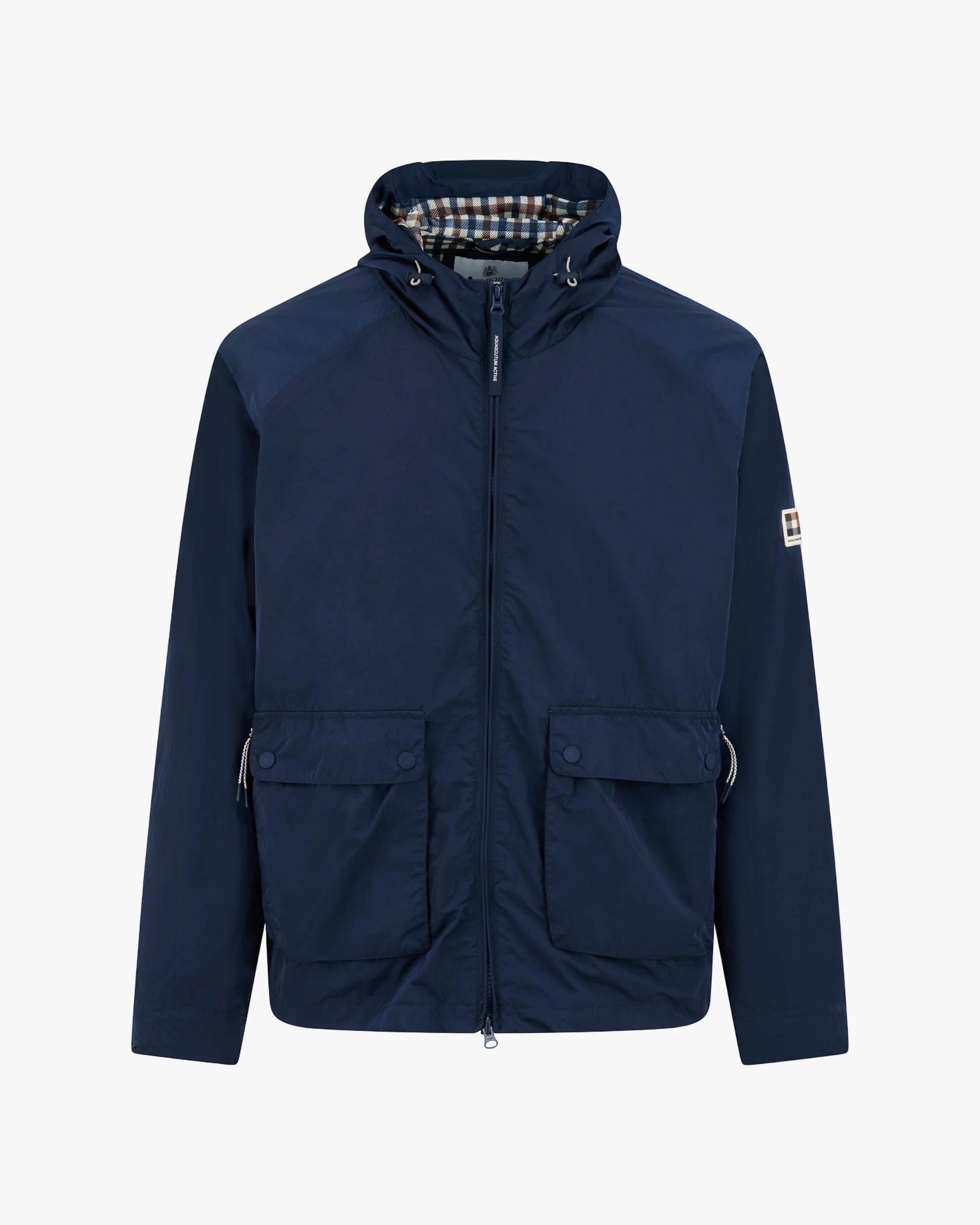 Aquascutum Active Lamina Hooded Jacket Navy