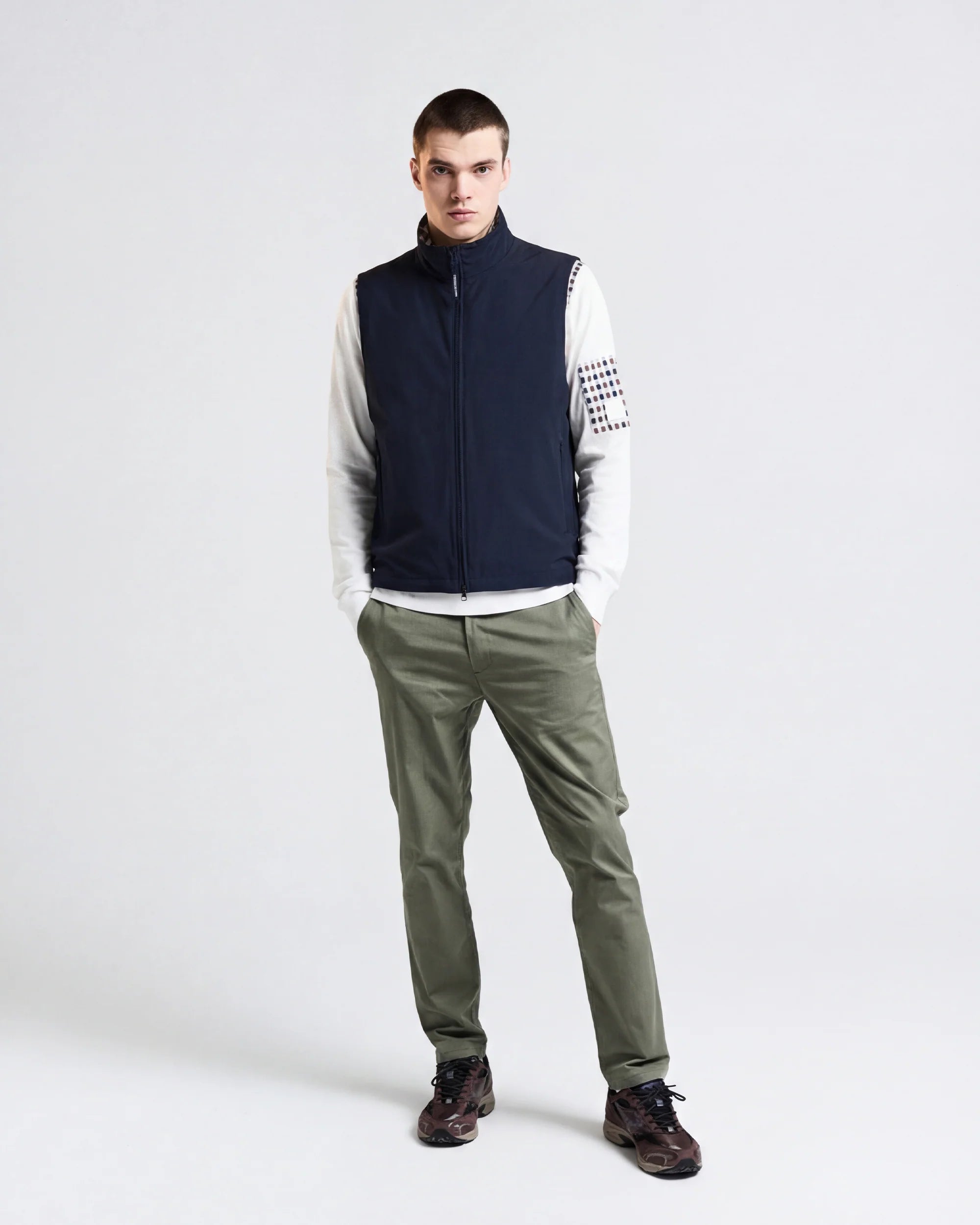 Aquascutum Active Shell SP Vest Navy