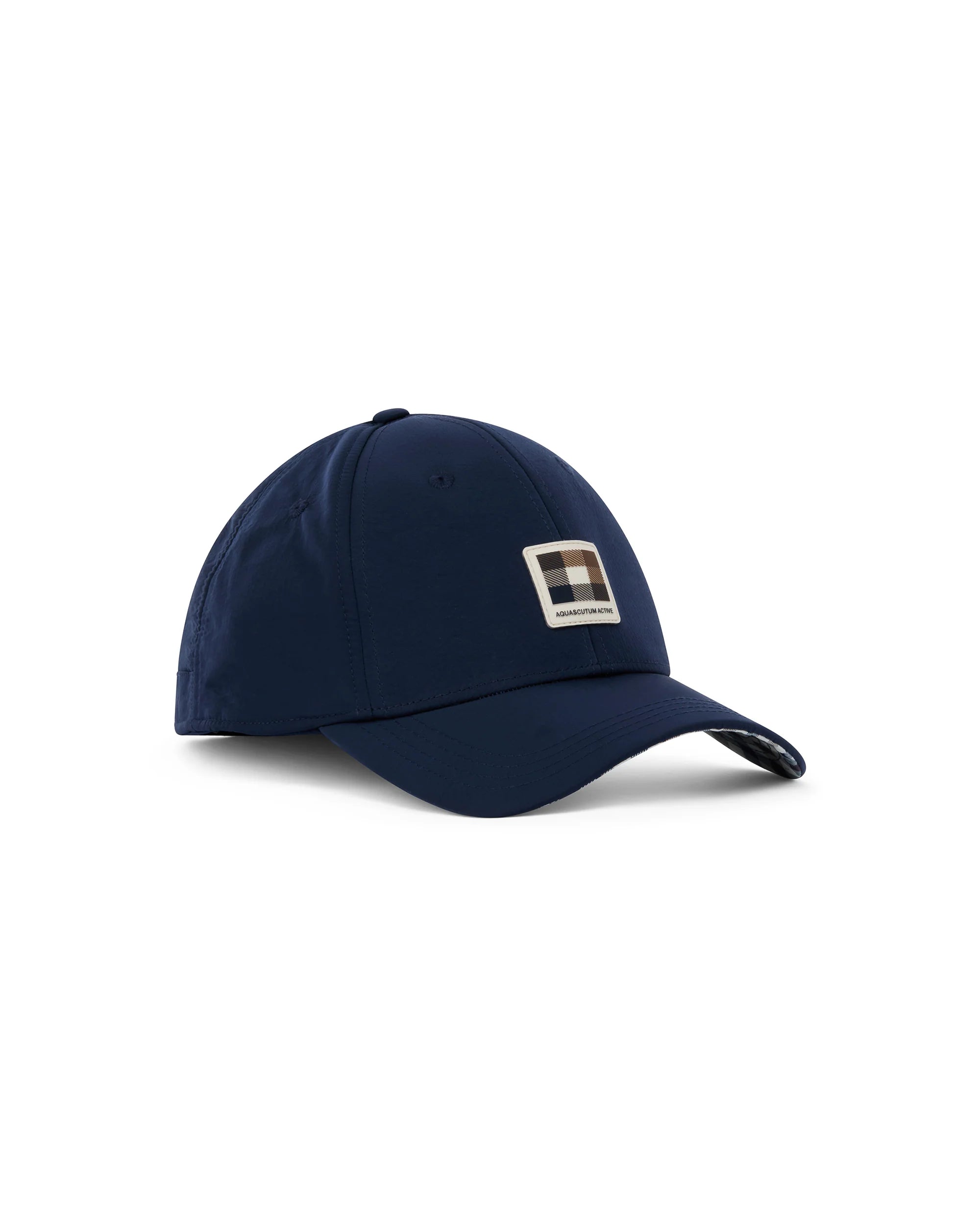 Aquascutum Active Lamina Badge Baseball Cap Navy