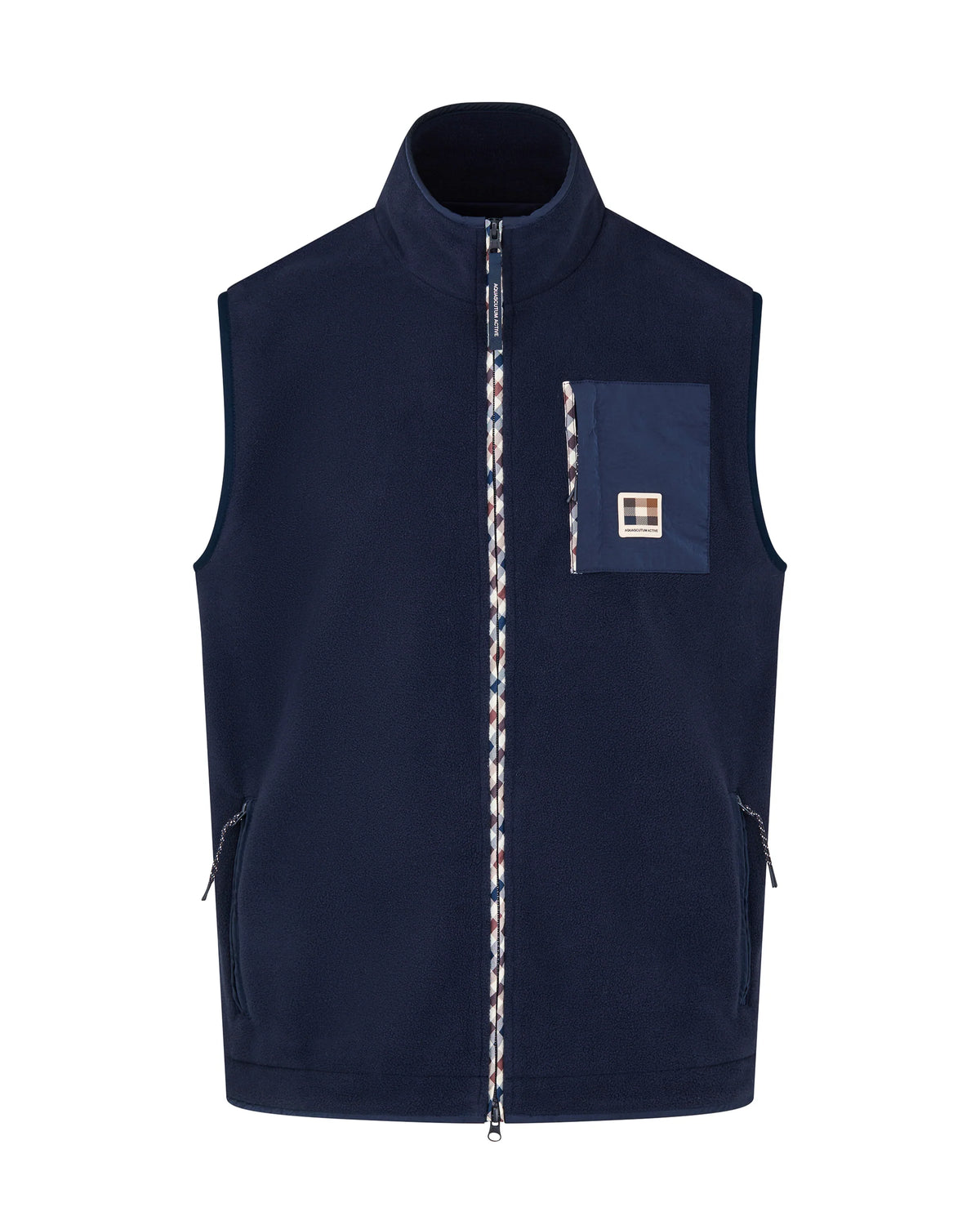 Aquascutum Active Polar Fleece Vest Navy