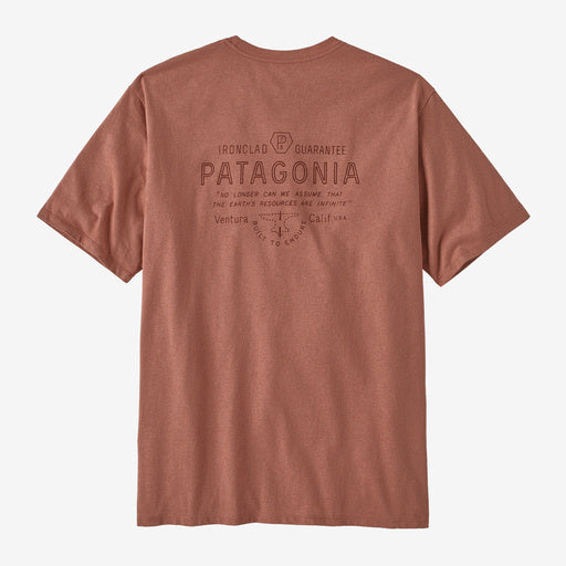 Patagonia M's Forge Mark Responsabili-Tee Sienna Clay