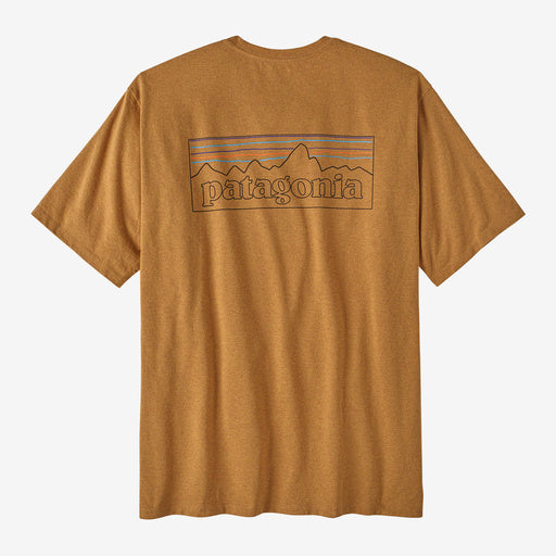 Patagonia M's P-6 Logo Responsabili-Tee Golden Caramel