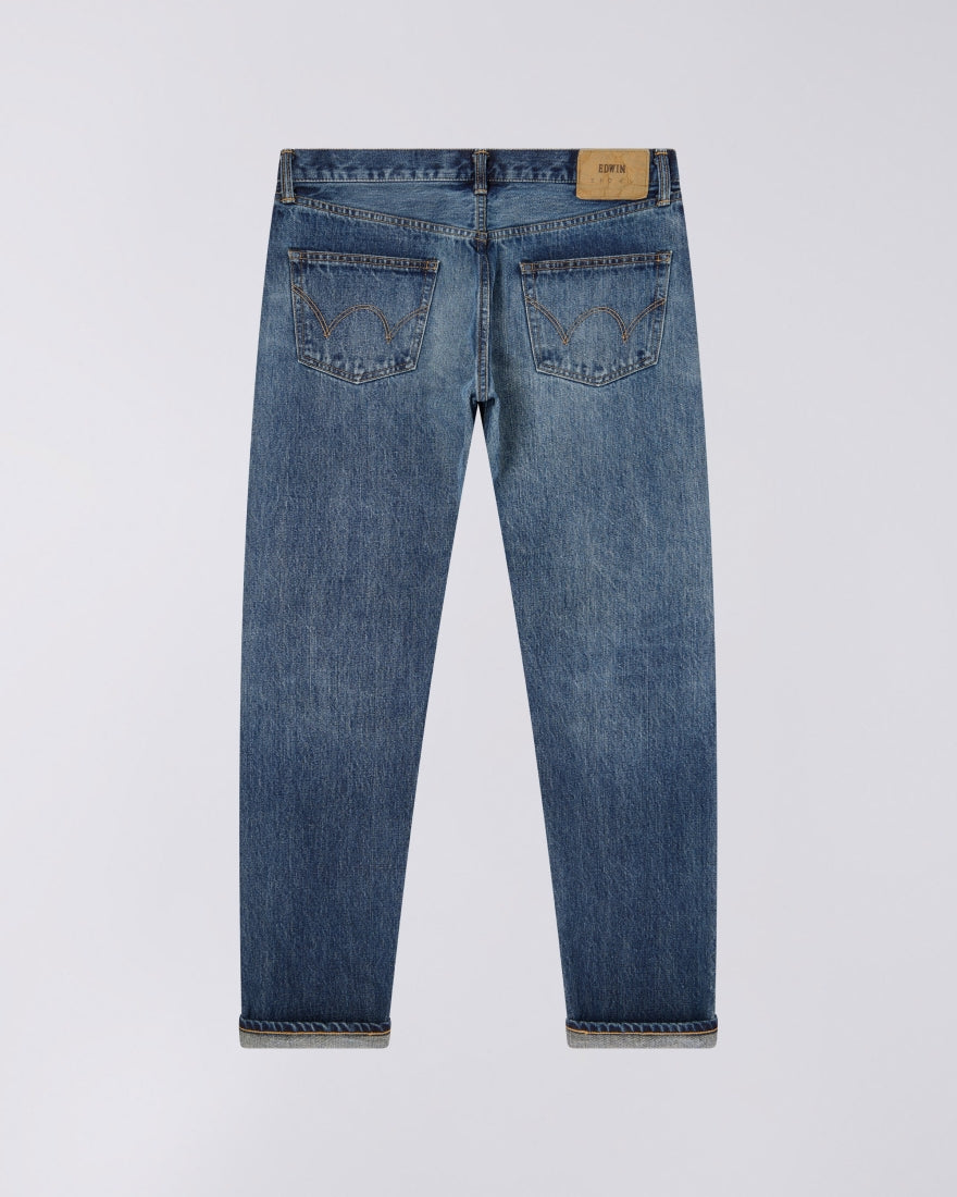 Edwin Jeans Regular Tapered Japan Blue Dark Used
